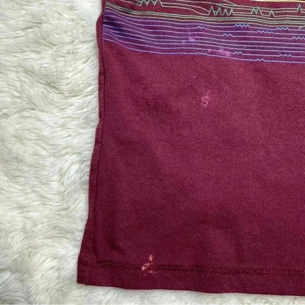 Eddie Bauer T-Shirt Burgundy Size 6 - Picture 4 of 16